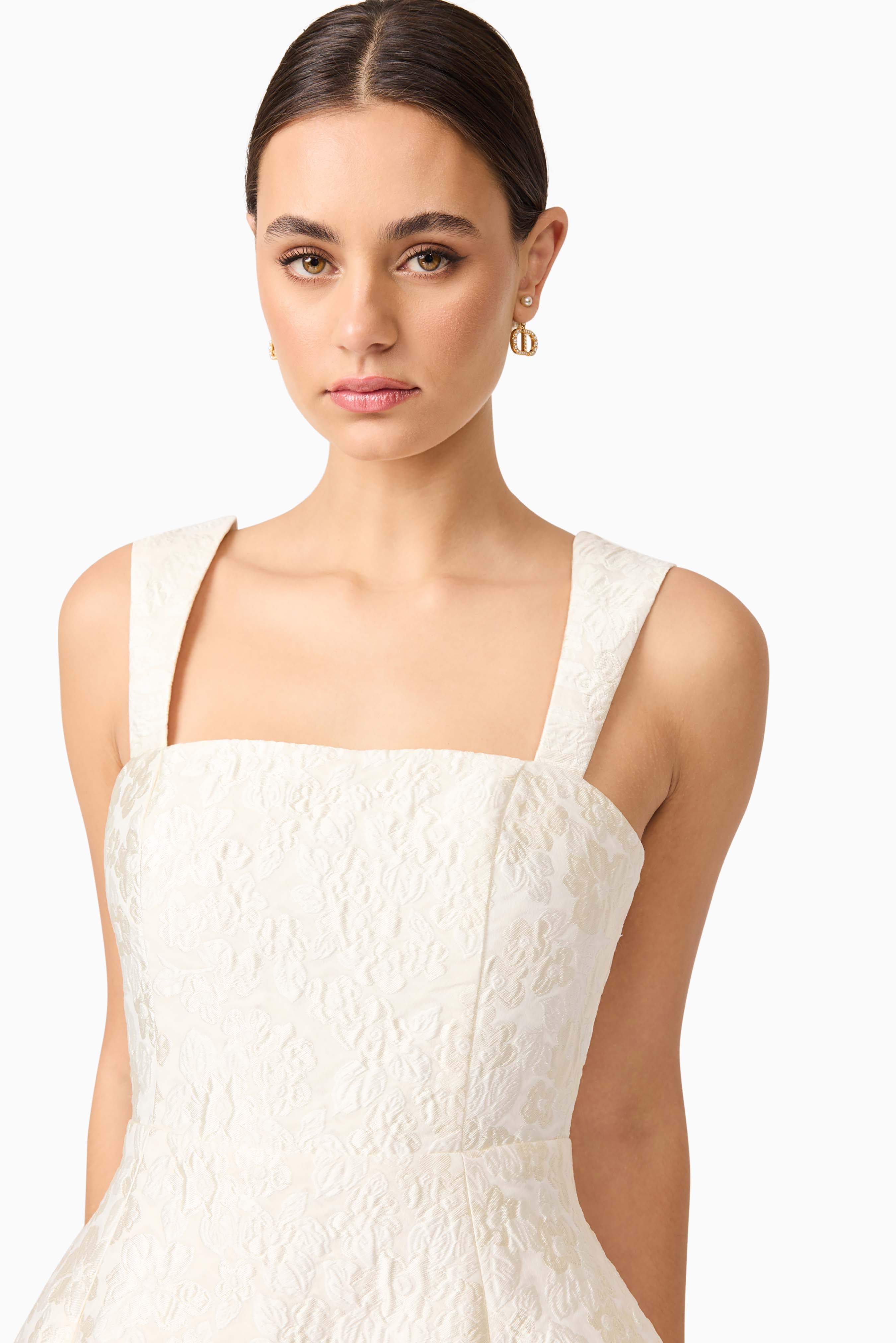Galadirel Mini Dress in White